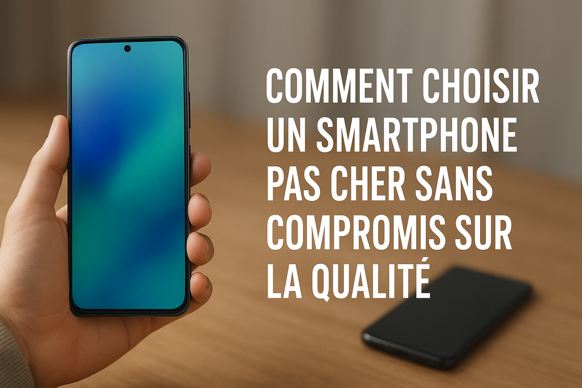 Comment choisir un smartphone pas cher sans compromis sur la qualité