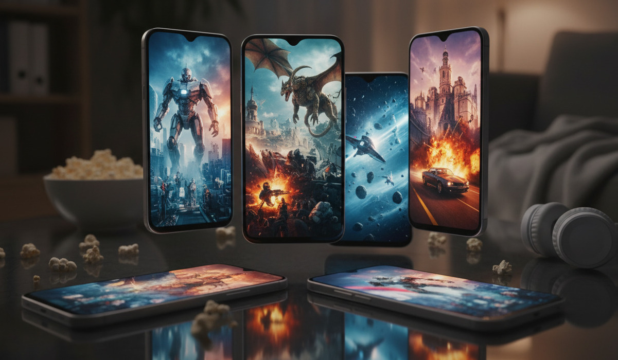 Meilleurs smartphones pour regarder les blockbusters 2025 en streaming